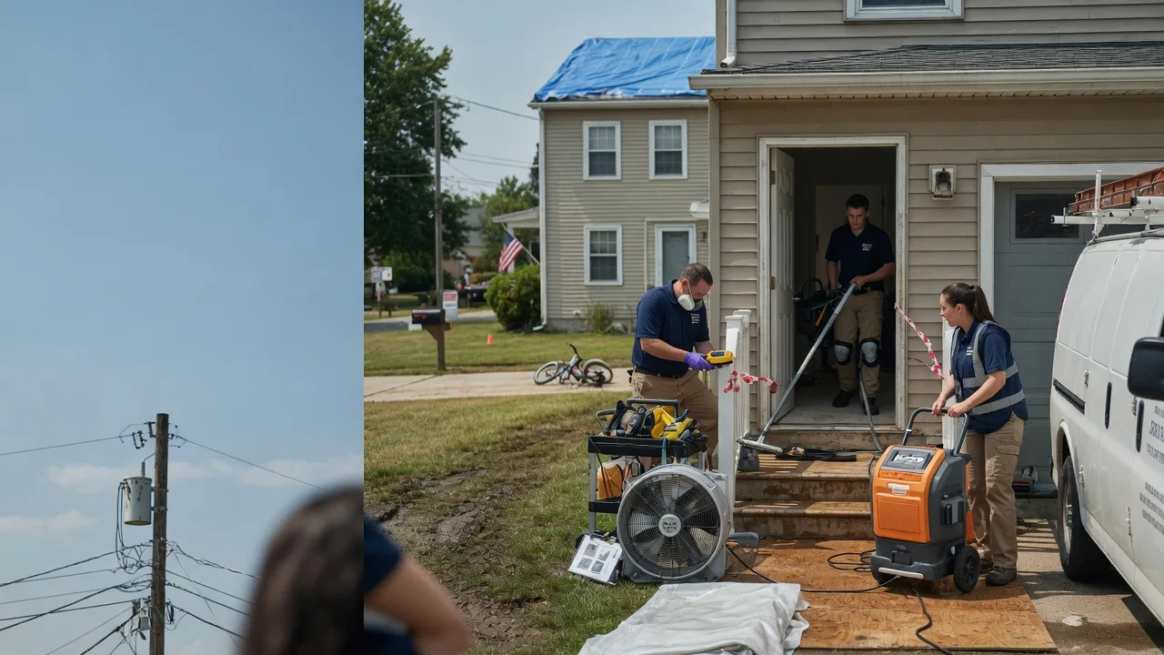Water Damage Repair in Schoolcraft, MI near me